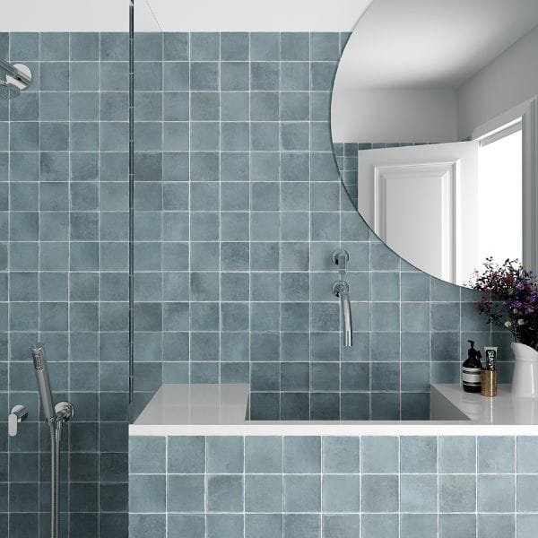 DSS Tile Argile Sky Matt Subway Tile 100X100mm
