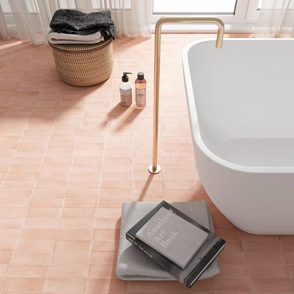 DSS Tile Coco Orchard Pink Matt Subway Tile 50X150mm Made in Spain