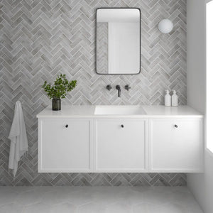 DSS Tile Coco Amber Grey Matt Subway Tile 50X150mm Made in Spain