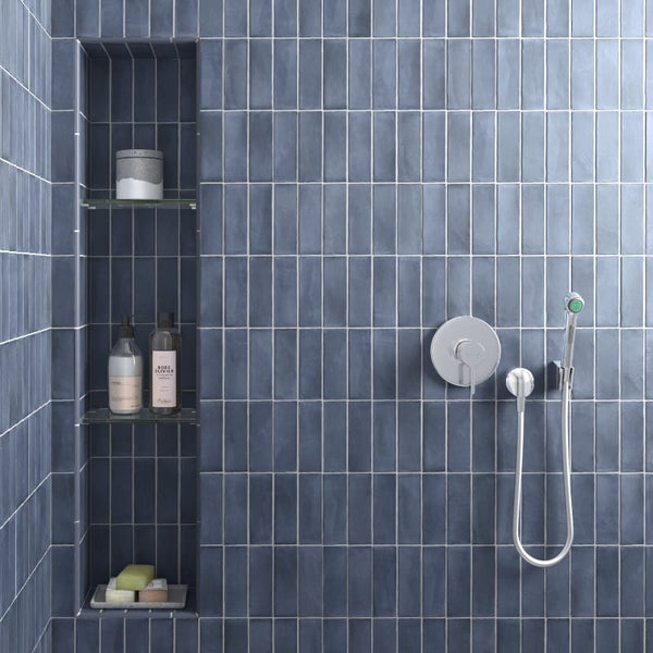 DSS Tile Coco Blue Night Matt Subway Tile 50X150mm Made in Spain