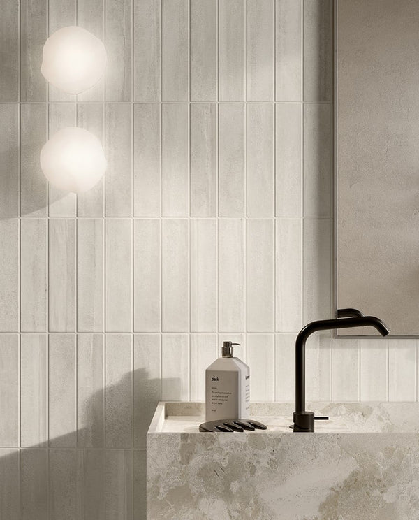 DSS Tile Plyta White Brick Subway Tile 60x250mm