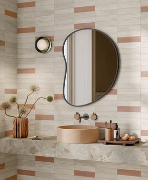 DSS Tile Plyta Ivory Brick Subway Tile 60x250mm