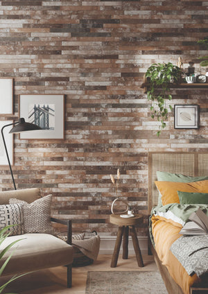 DSS Tile Harlem Multicolor Brick Subway Tile 48x450mm
