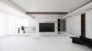DSS Tile Misona White Lucido Polished Tile 750x1500mm