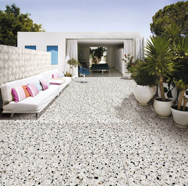 DSS Tile Sparkle Rainbow Terrazzo Tile 600x600mm