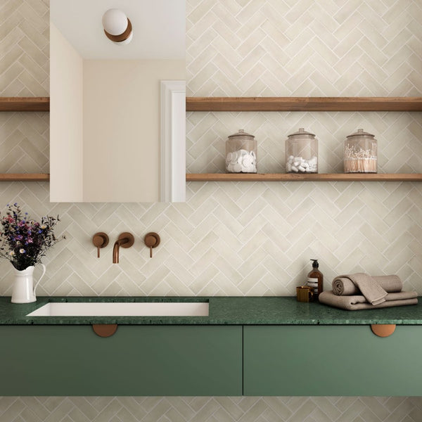 DSS Tile Coco Canvas Matt Subway Tile 50X150mm Made in Spain