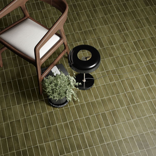 DSS Tile Coco Verde Matt Subway Tile 50X150mm Made in Spain