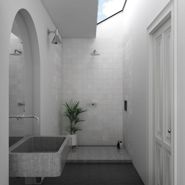 DSS Tile La Riviera Blanc Gloss Subway Tile 65X200mm
