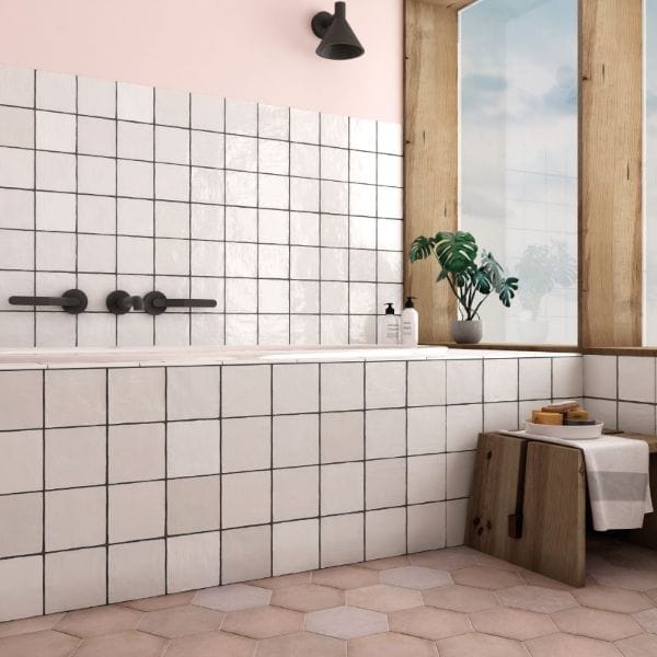 DSS Tile La Riviera Blanc Gloss Subway Tile 65X200mm