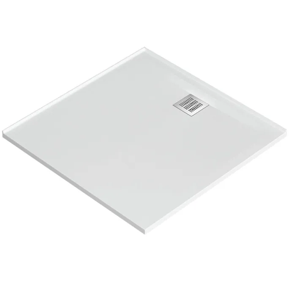 Oceano Showers Stonelite™ Profile PD900LHR 900X900MM Rear Outlet, 2 Tile Flange Left Hand