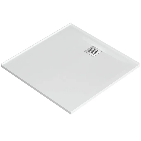 Oceano Showers Stonelite™ Profile PD900LHR 900X900MM Rear Outlet, 2 Tile Flange Left Hand