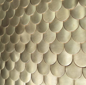 ET Tile Sirena Gold Mosaic Tile 300X200mm