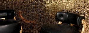 ET Tile Metalic Gold Mosaic Tile 301x301mm