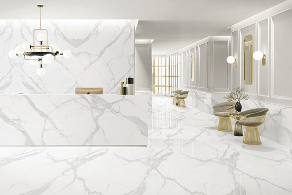 Grandeur Collection - SSG06 Fantasy White 3200x1600x12mm Matt Finish