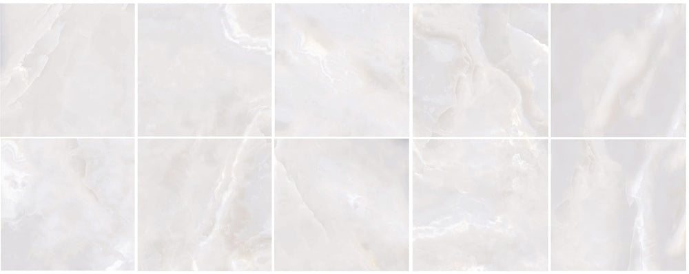 Jade White Matt Tile 600x600mm