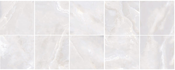 HF Tile Jade White Matt Tile 600x600mm