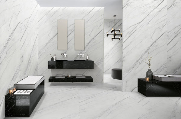 Opulence Collection - SSOP05 Vience White 3200x1600x12mm Polished Finish