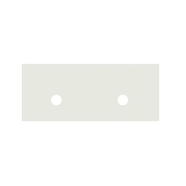 KDK Vanity Top Alba White Silica-Free Quartz Vanity Top 1200x460x20mm