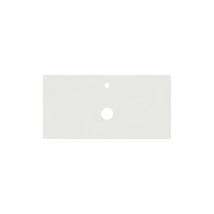 KDK Vanity Top Alba White Silica-Free Quartz Vanity Top 600x460x20mm