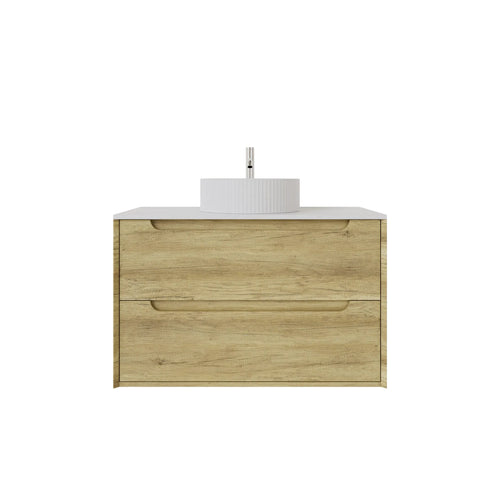 KDK Vanity Brooklyn Ashwood Wall Hung Vanity Cabinet 900mm