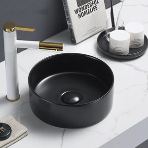 KDK Basins PA3011MB Above Counter Basin 301*301*107mm Matt Black