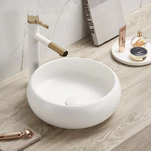 KDK Basins PA3612MW Above Counter Basin 360*360*120mm Matt White