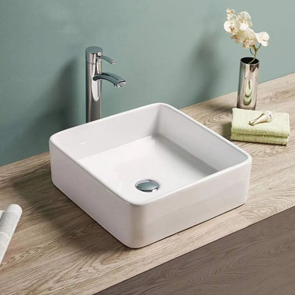 KDK Basins PA3636 Above Counter Basin 360*360*130mm Gloss White