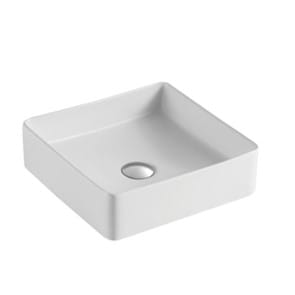 KDK Basins PA3636MW Above Counter Basin 360*360*130mm Matt White