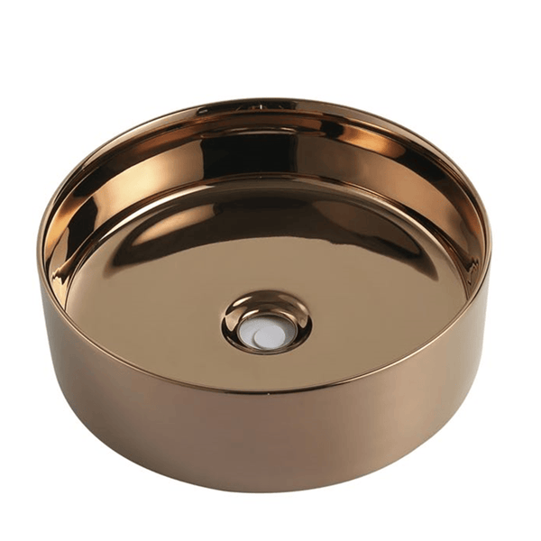 KDK Basins PA3636RG Above Counter Basin 352*352*112mm Rose Gold
