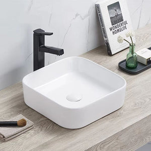 KDK Basins PA3711MW Above Counter Basin 375*375*110mm Matt White