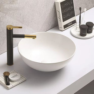 KDK Basins PA4040MW Above Counter Basin 405*405*145mm Matt White