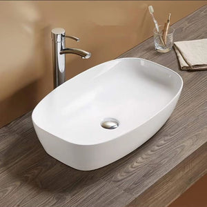 KDK Basins PA6038 Above Counter Basin 600*380*138mm Gloss White