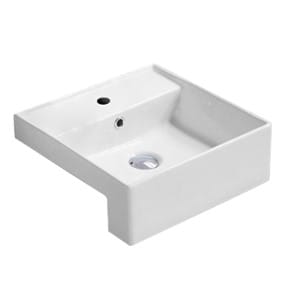KDK Basins PSR4141 Semi-Reccessed Basin 410*410*345mm