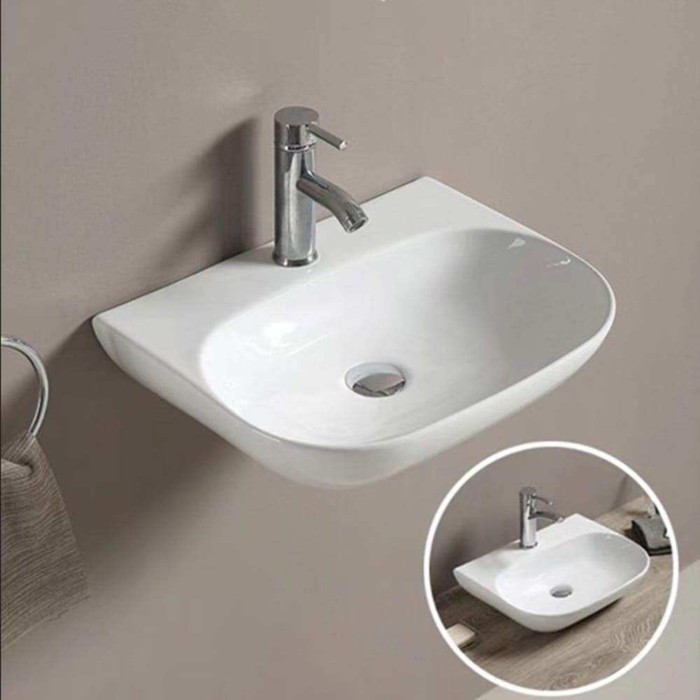 KDK Basins PW5038 - Above Counter / Wall Hung Basin 500x385x120MM