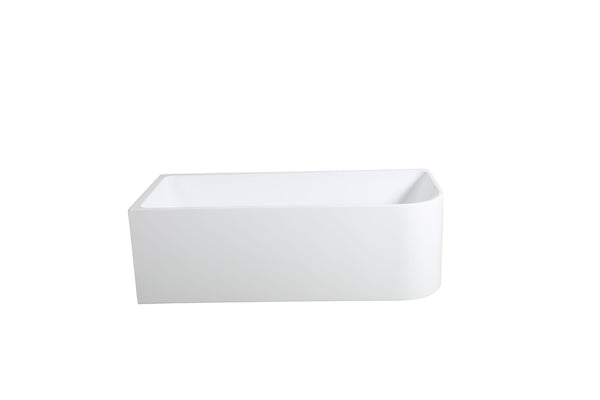 KDK Bathtubs Corner CBT1400L-580 Left Corner BTW Bathtub NON OVERFLOW 1400*725*580mm