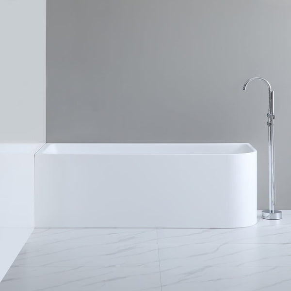 KDK Bathtubs Corner CBT1400L-580 Left Corner BTW Bathtub NON OVERFLOW 1400*725*580mm