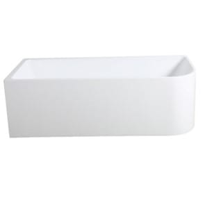 KDK Bathtubs Corner CBT1500L-510 Left Corner BTW Bathtub NON OVERFLOW 1500*730*510mm