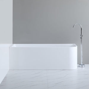 KDK Bathtubs Corner CBT1500L-510 Left Corner BTW Bathtub NON OVERFLOW 1500*730*510mm