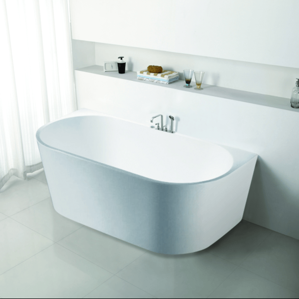 ELBT1700MW Elivia BTW Bathtub Matte White Non Overflow 1700*795*580mm