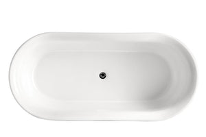 KDK Bathtubs FBT1700 Free Standing Bathtub Non Overflow 1690*790*610mm