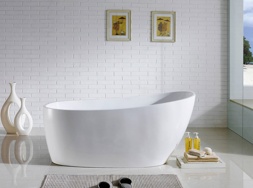 HBT1715-NF Hamiton Free Standing Bathtub NON Overflow 1715*725*750mm