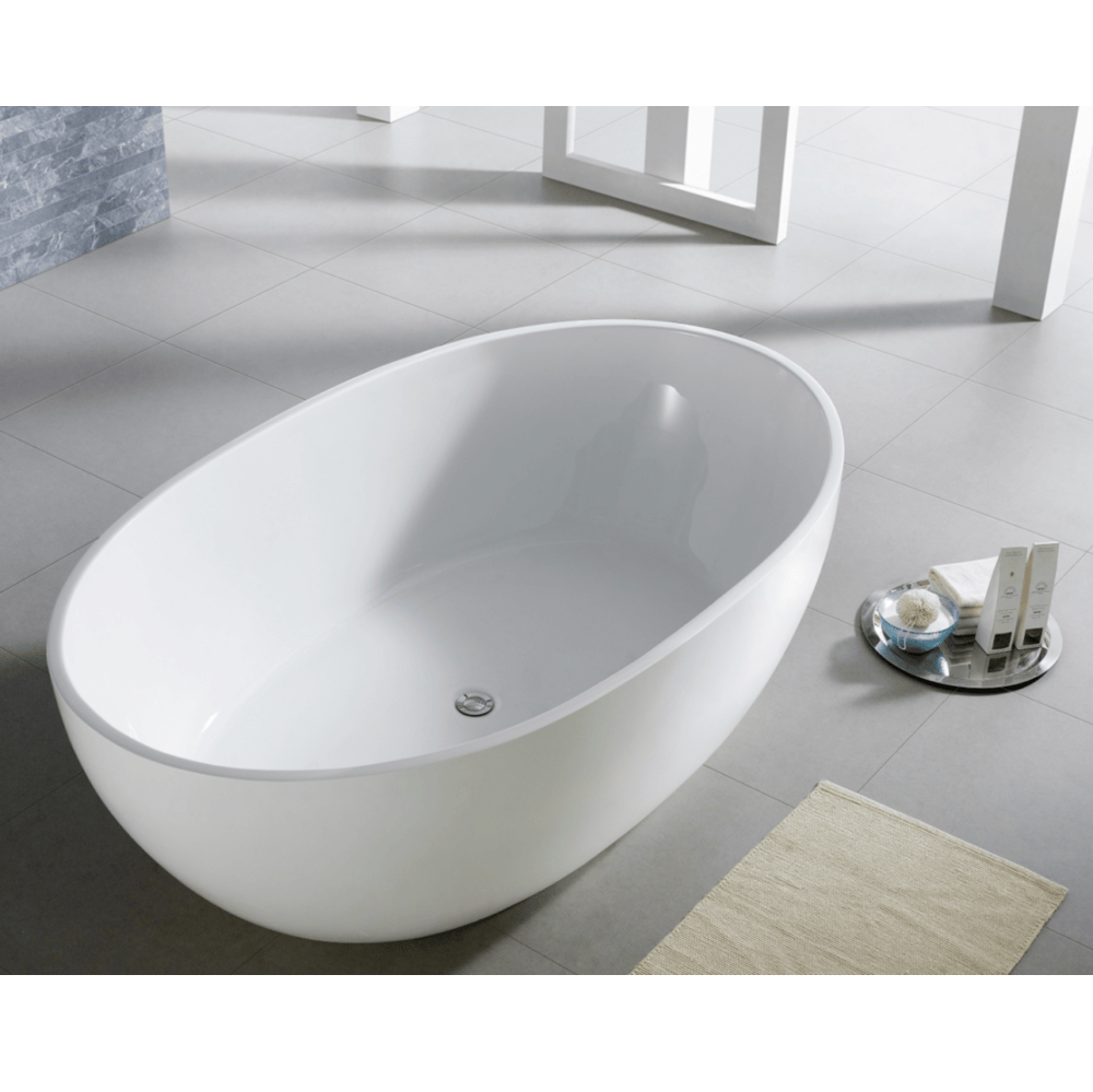 KDK Bathtubs Lucia LBT1800NF Free Standing Bathtub Non Overflow 1730*1030*590mm