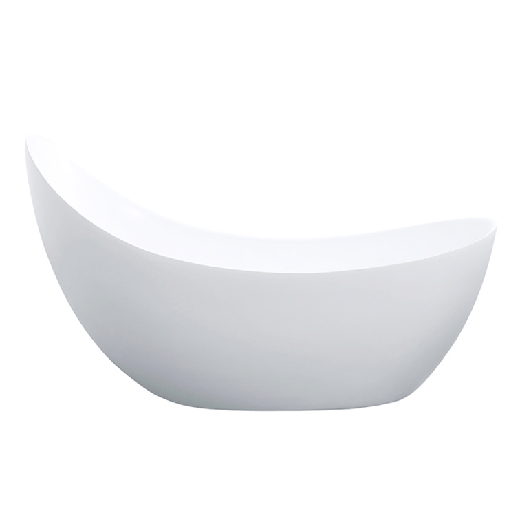 Posh PBT1500MW Free Standing Bathtub Non Overflow 1490*710*830mm