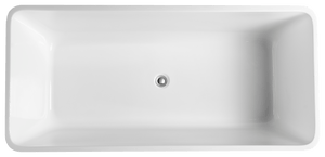 KDK Bathtubs Qubist QBT1400 Free Standing Bathtub Non Overflow 1400*710*590mm