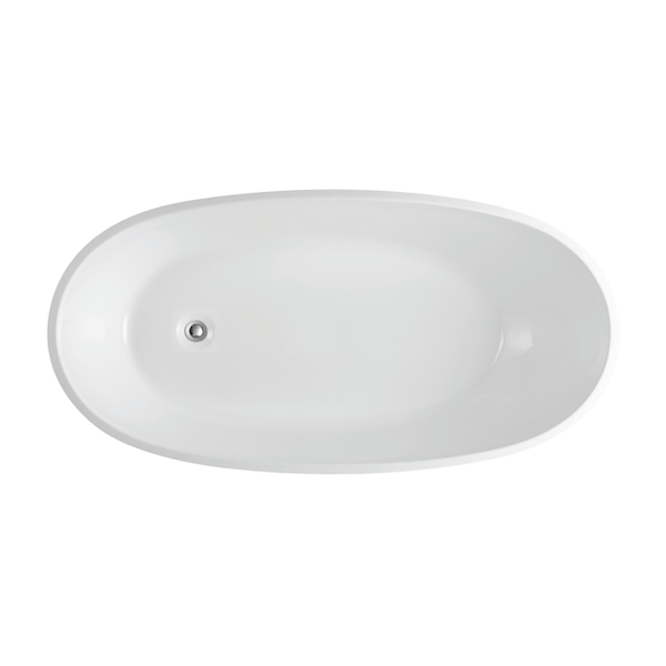 KDK Bathtubs Veda VBT1690 Free Standing Bathtub Non Overflow 1690*775*595mm