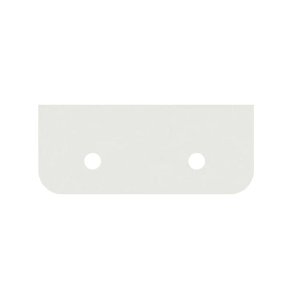 KDK Vanity Top Alba White Silica-Free Quartz Curved Vanity Top 1200x505x20mm