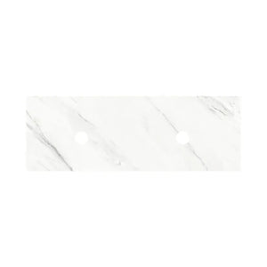 KDK Vanity Top Greek White Silica-Free Quartz Vanity Top 1200x460x20mm