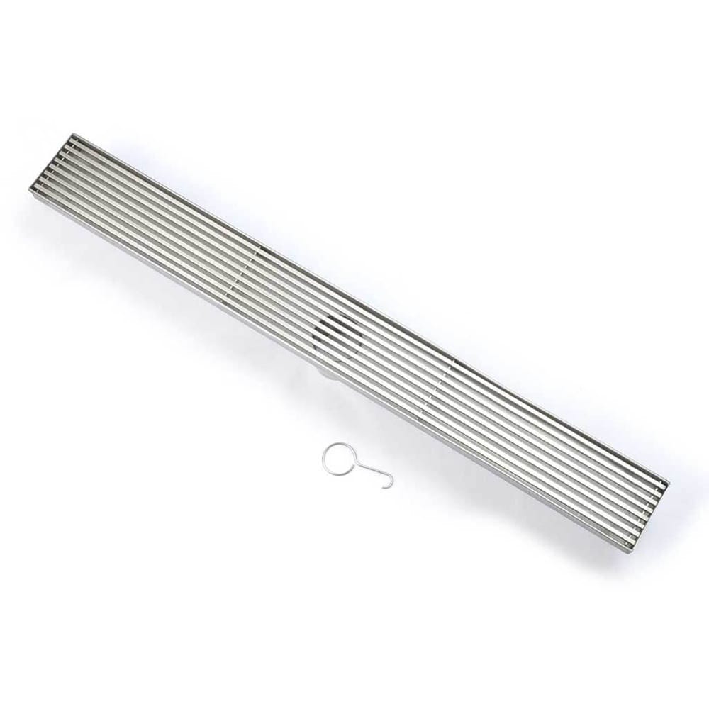 KDK Showers LGFD CHROME LINEAR SHOWER GRATE FLOOR WASTE 600/800/900/1000/1200MM
