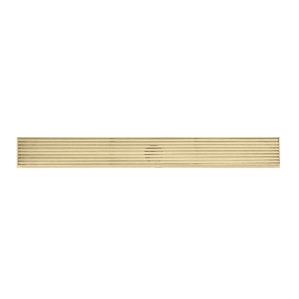 KDK Showers LGFD-G GOLD LINEAR SHOWER GRATE FLOOR WASTE 600/800/900/1000/1200MM
