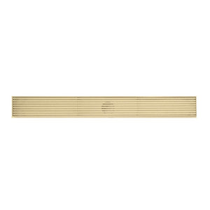 KDK Showers LGFD-G GOLD LINEAR SHOWER GRATE FLOOR WASTE 600/800/900/1000/1200MM